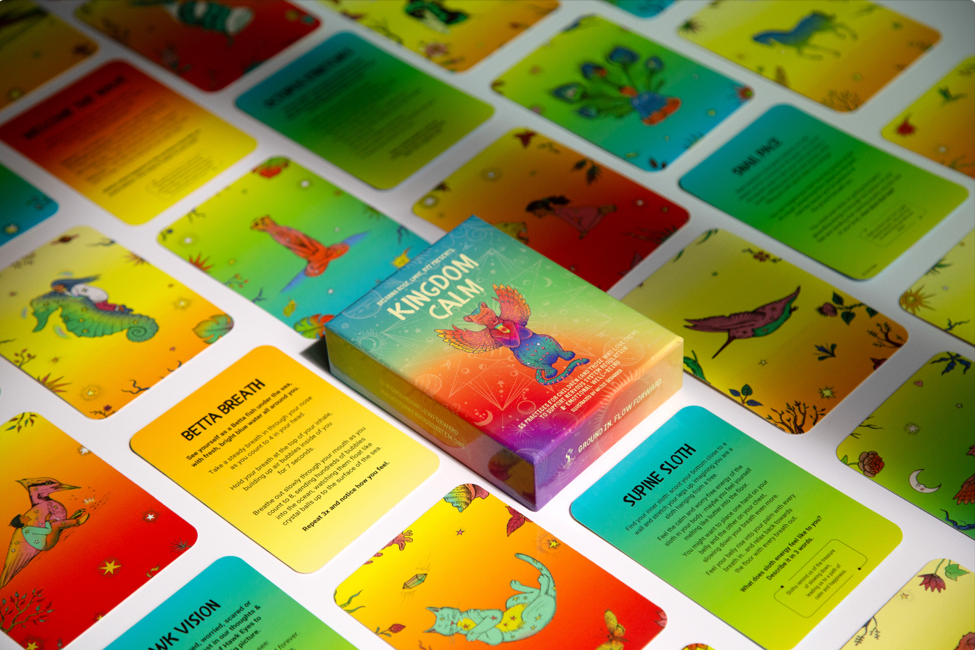 Children’s Coping Skills Card Deck - Kingdom Calm 2.0