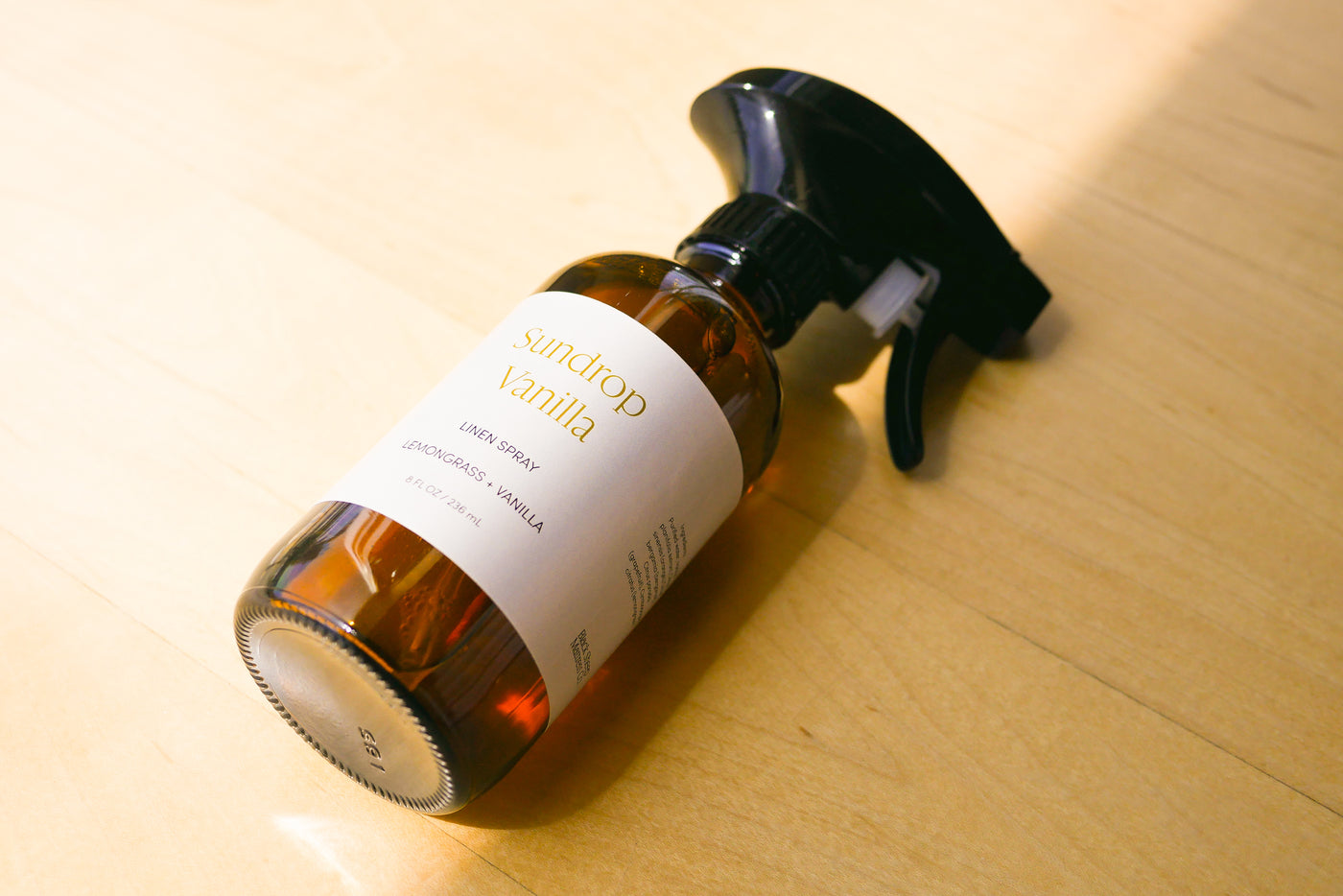 Sundrop Vanilla Black Sheep Linen Spray