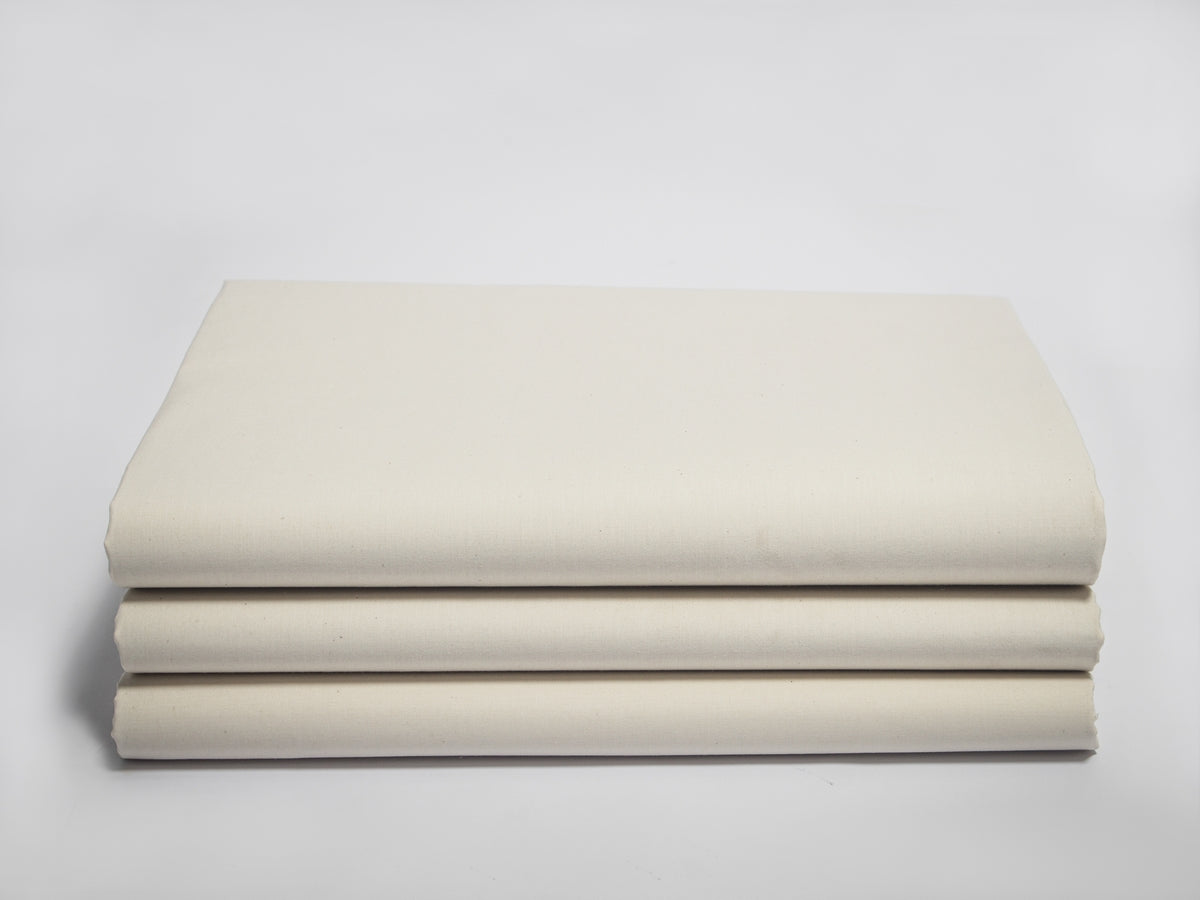 Full Fitted Sheet - Natural Sateen